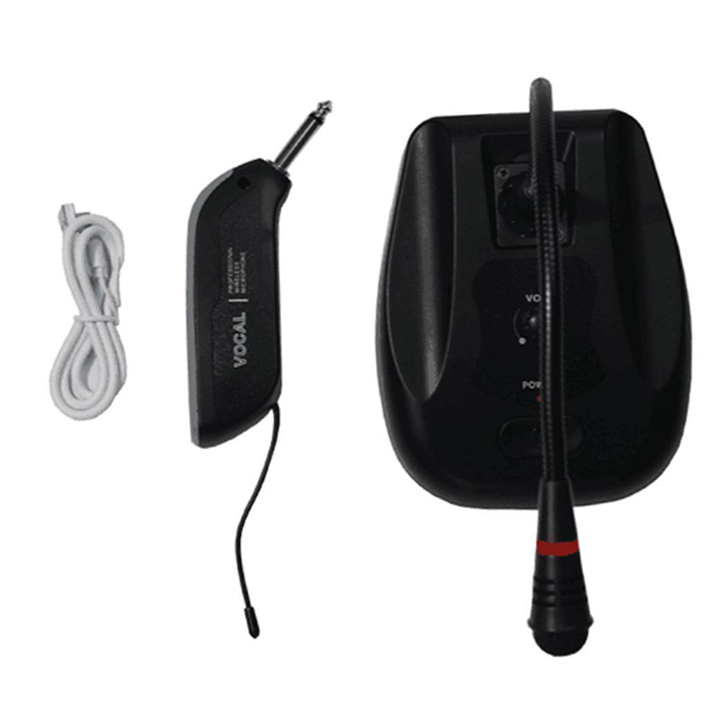 UHF Wireless Handheld/Headset/Lapel/Desktop Microphone Mic with Receiver