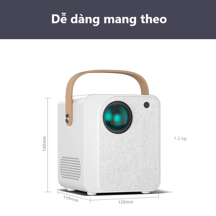 Máy Chiếu Mini Android LED Y9 CP350 Smart Projector