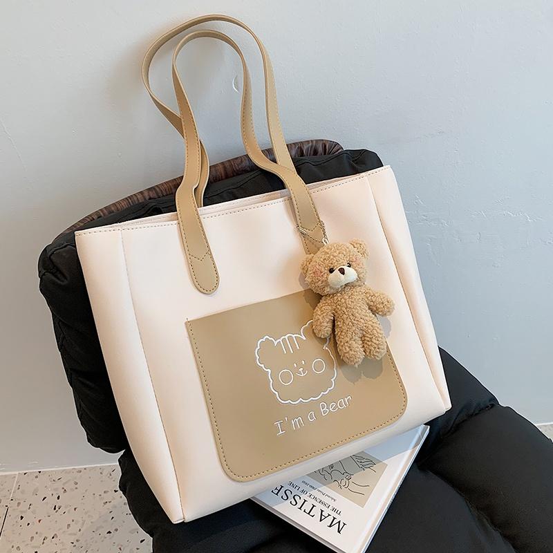 Túi xách nữ công sở LOLI 88 tote da pu để vừa A4 kẹp nách đeo vai đi học đi chơi thời trang giá rẻ - TXCS42