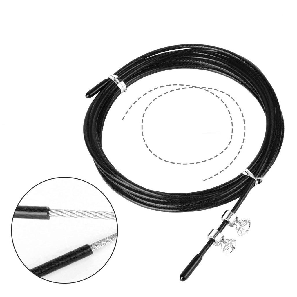 Dây nhảy giảm cân SPORTY TS15 lõi dây thép sợi bọc nhựa PVC, tay nắm hợp kim thép nhôm nhỏ gọn bền bỉ