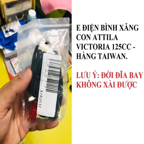 E điện Bình xăng con Attila Victoria 125cc - Hàng zin Taiwan. (Lưu ý: Đời đĩa bay không dùng được)