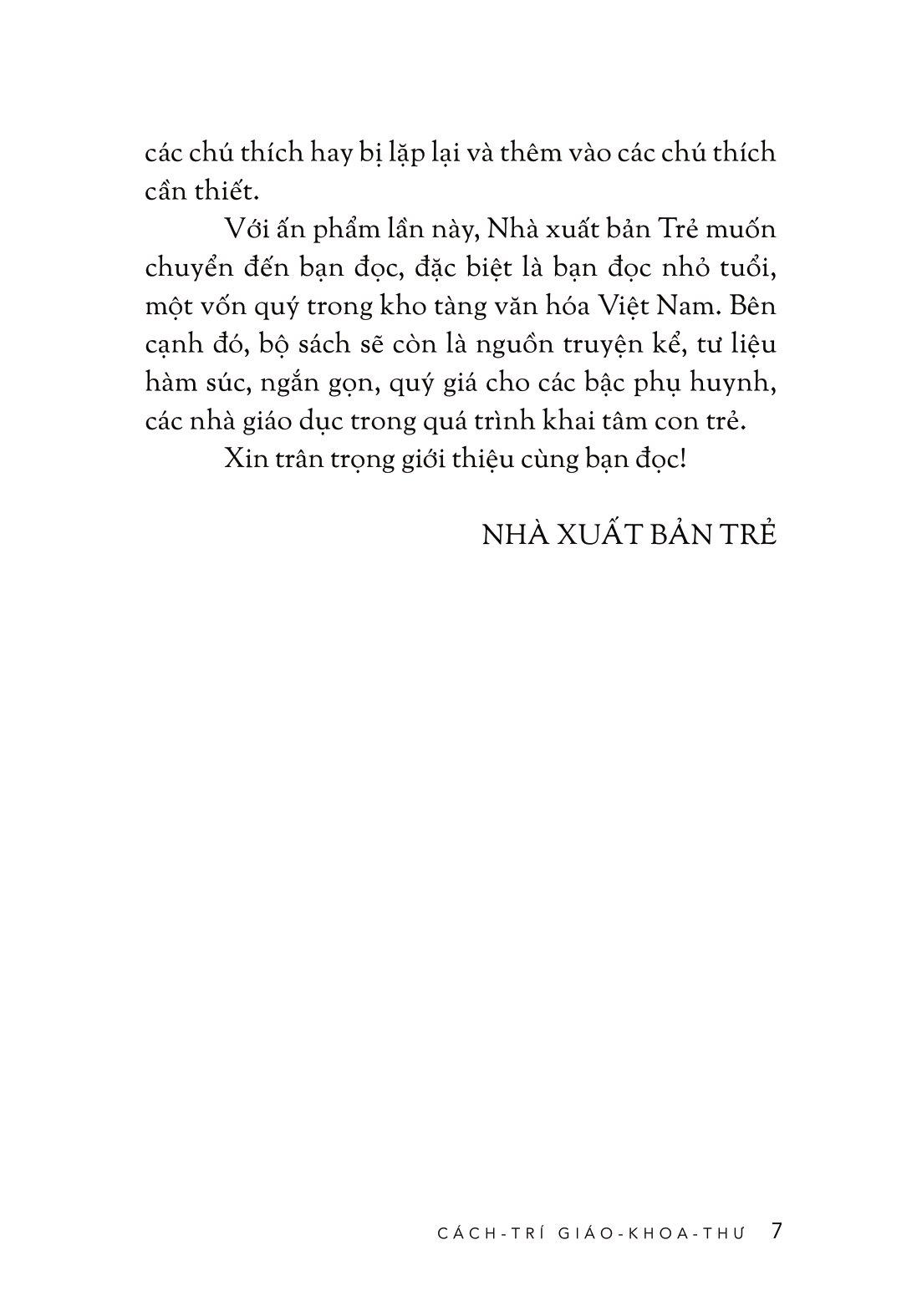 Cách Trí Giáo Khoa Thư