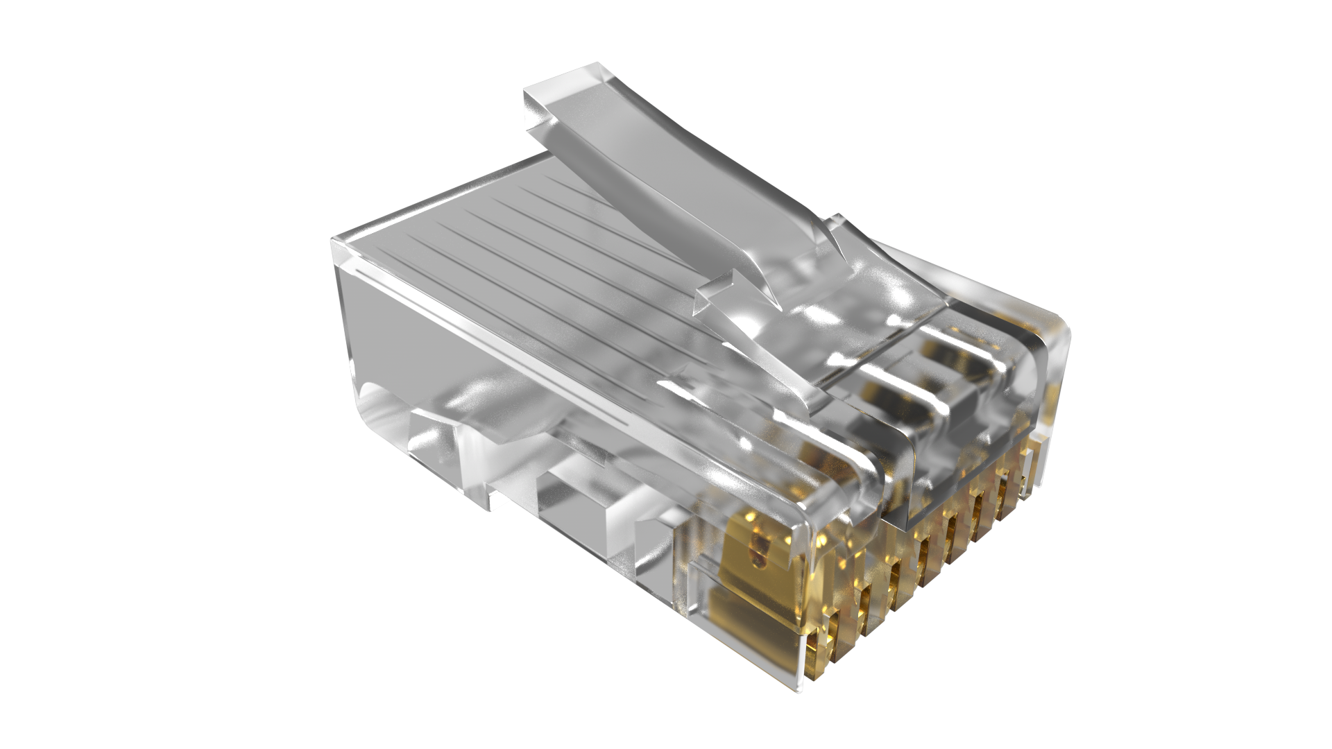 Đầu Bấm Mạng RJ45 CAT6 Golden Link – 100PCS - - Hàng chính hãng