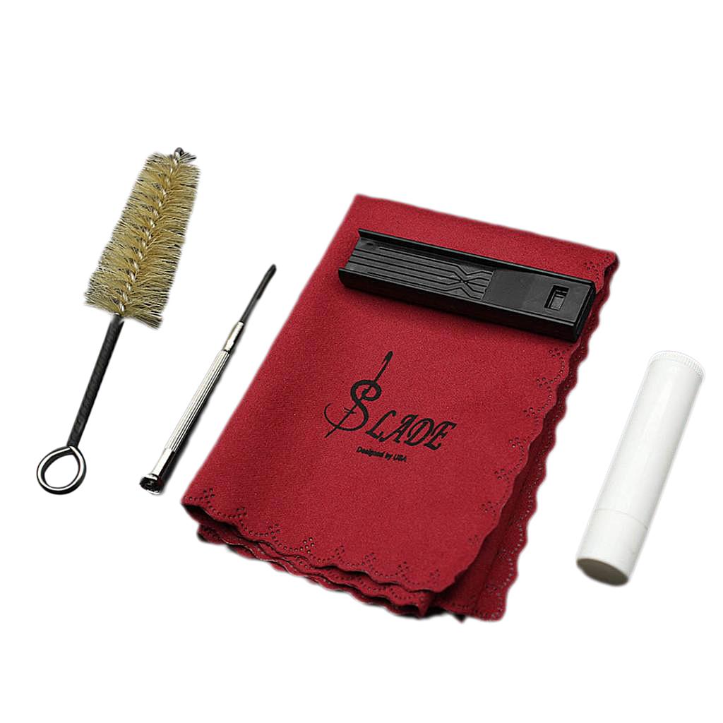 5-in-1 Cleaning Kit for Flute Clarinet Saxophone Woodwind Instruments