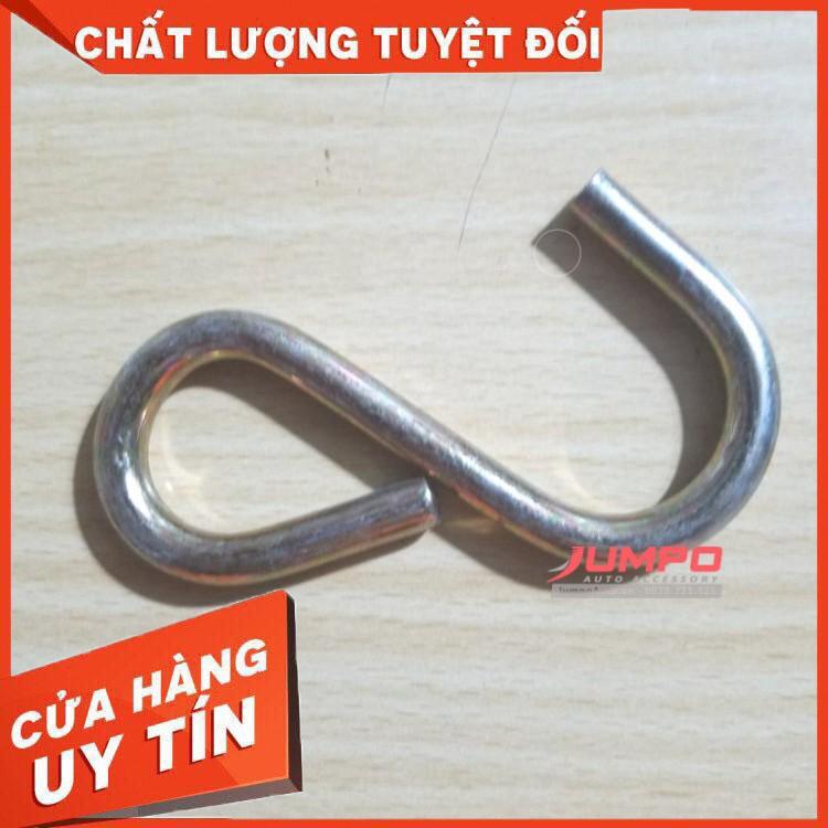 Móc chữ S 6mm xi mạ 10 cái Liên Sơn