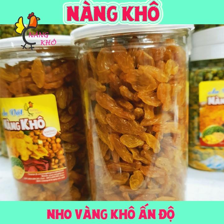 Nho vàng khô Ấn Độ loại ngon ( không đường , ăn kiêng giảm cân được ) | Nàng Khô