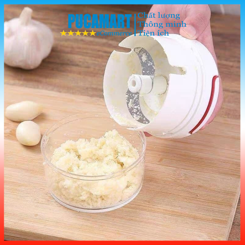 Máy Xay Tỏi Ớt Cầm Tay Mini Food Chopper, Máy Xay Củ Quả Tiện Lợi - PucaMart