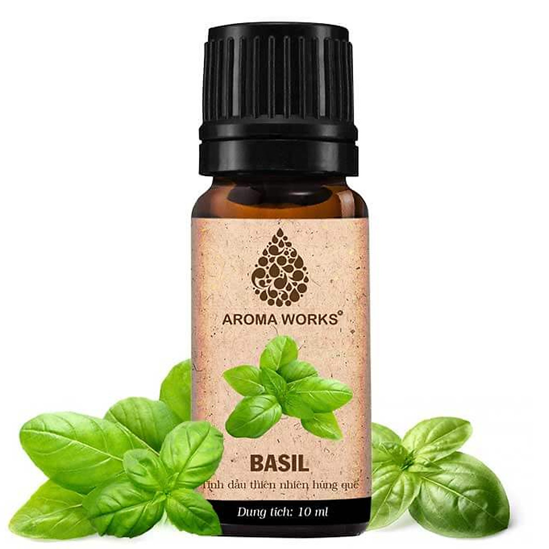 Tinh Dầu Húng Quế Aroma Works Essential Oils Basil