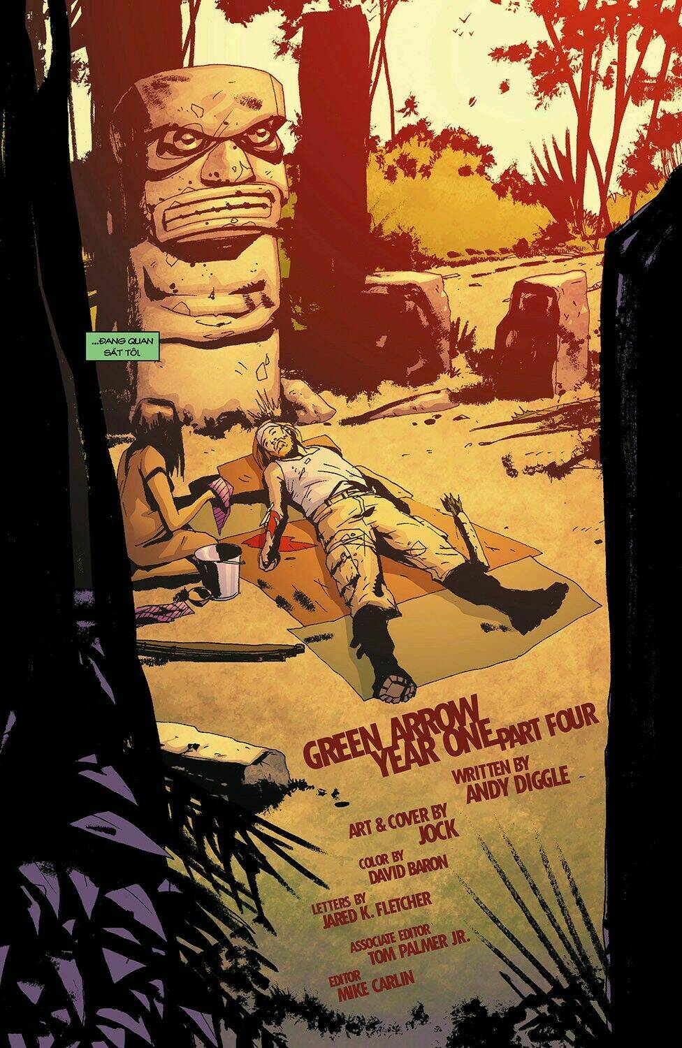 green arrow: year one chapter 4 2