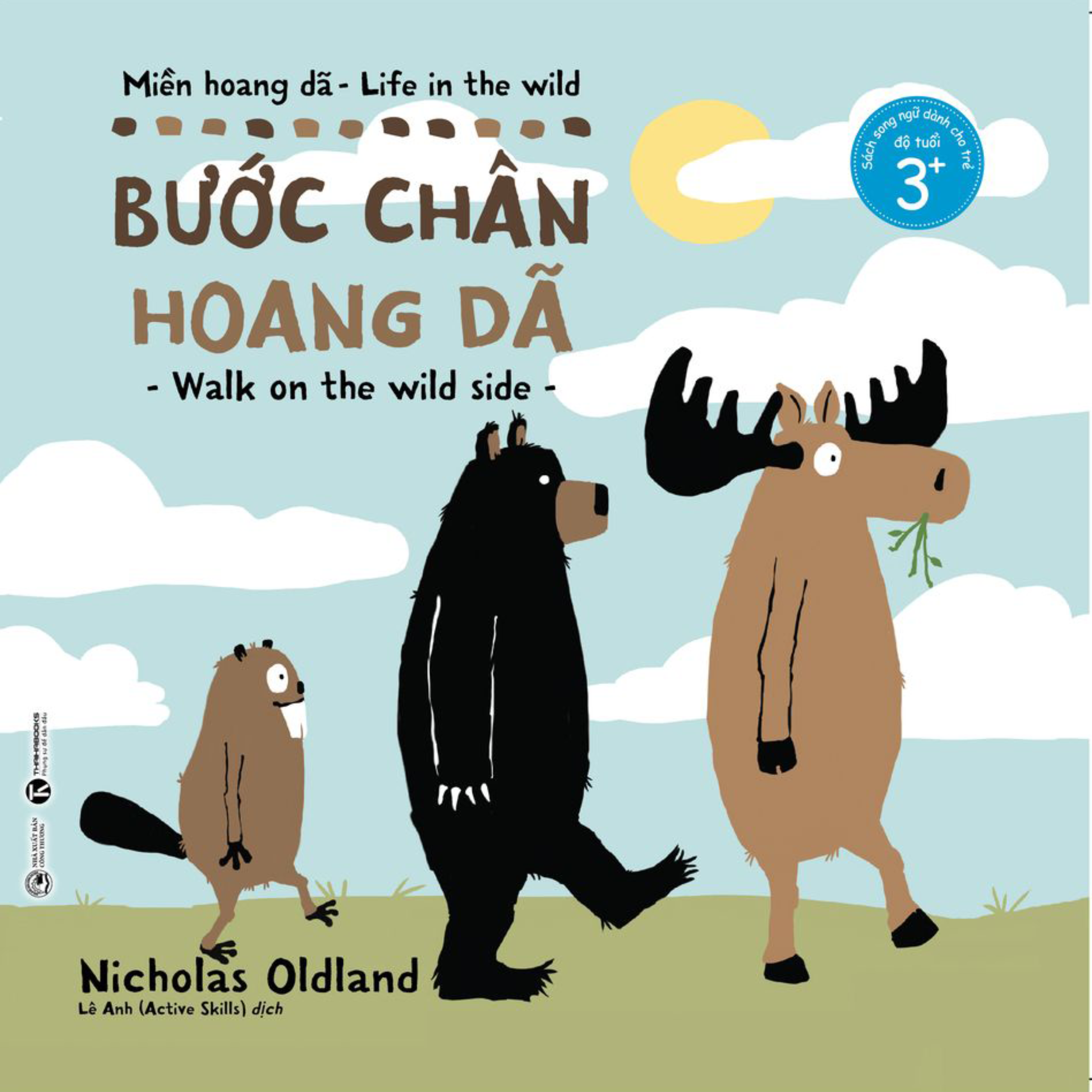 Combo 6Q Bộ Ehon Song Ngữ Miền Hoang Dã: Hãy Sống Như Chú Nai + Giáng Sinh Trong Rừng + Chú Hải Li Bận Rộn + Cái Ôm Hào Hiệp Của Chú Gấu + Bộ Ba Vượt Suối + Bước Chân Hoang Dã