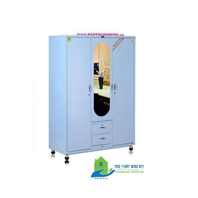 Tủ sắt quần áo lắp ráp Trung Hưng – TSLR25