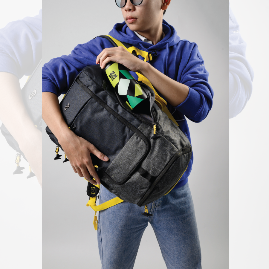 Balo Solo Velocity Max Backpack 17.3” - ACV732 M Black 0211662 - Đen