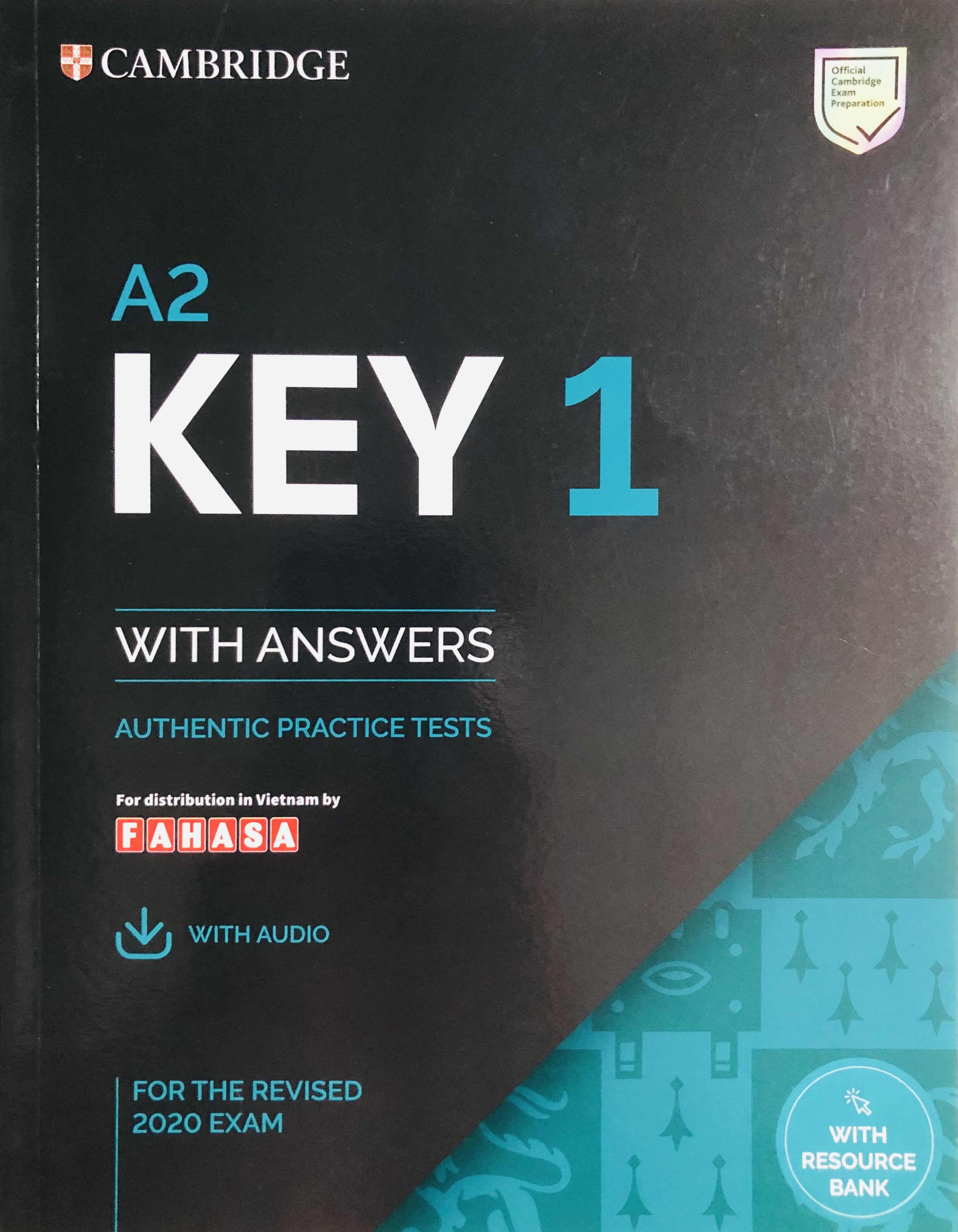 Cambridge - A2 Key with answers (with Audio and Resource Bank)