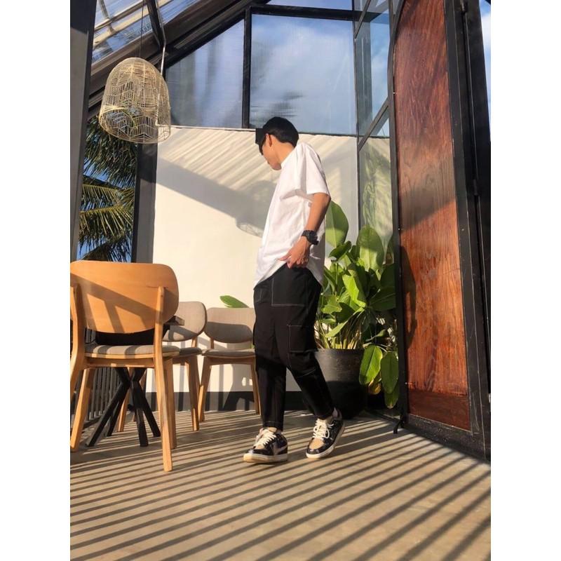Quần unisex ống rộng kaki DRIM-box line,Bảo hành 1 đổi 1(Design and made byDRim-We