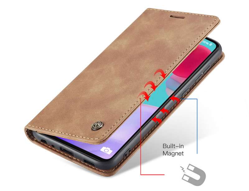 Bao da dạng ví dành cho Samsung Galaxy A72 chính hãng Caseme - Hàng Nhập Khẩu