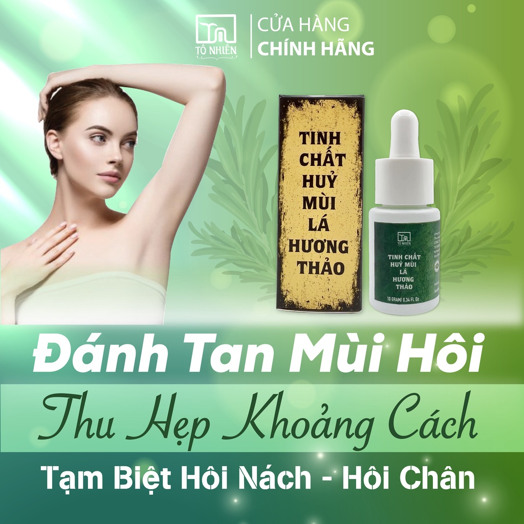 Serum hôi nách Tô Nhiên 10g tác dụng triệt hôi nách, hôi chân, mồ hôi tay chân vĩnh viễn