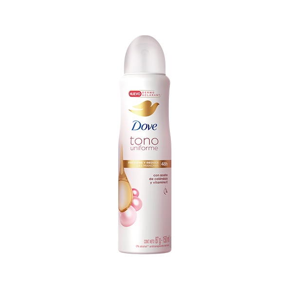 Xịt Khử Mùi Dove 48h Tono Uniforme Calendula Vitamin E 15ml( không có tem phụ- không xuất hóa đơn )