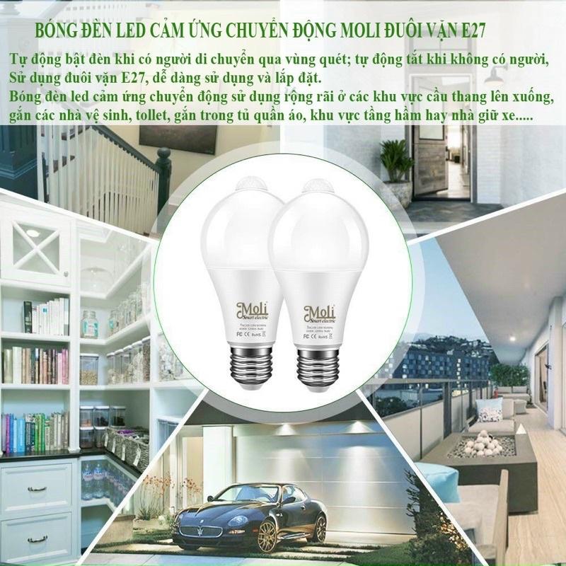 ĐÈN LED CẢM ỨNG CHUYỂN ĐỘNG HỒNG NGOẠI