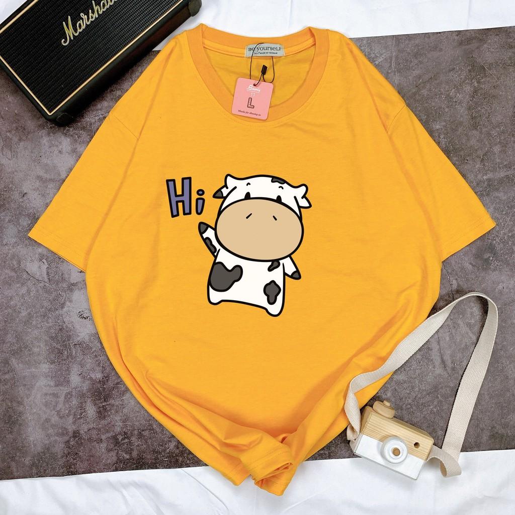 Áo thun unisex Be Yourself size M L XL - BÒ SỮA HI