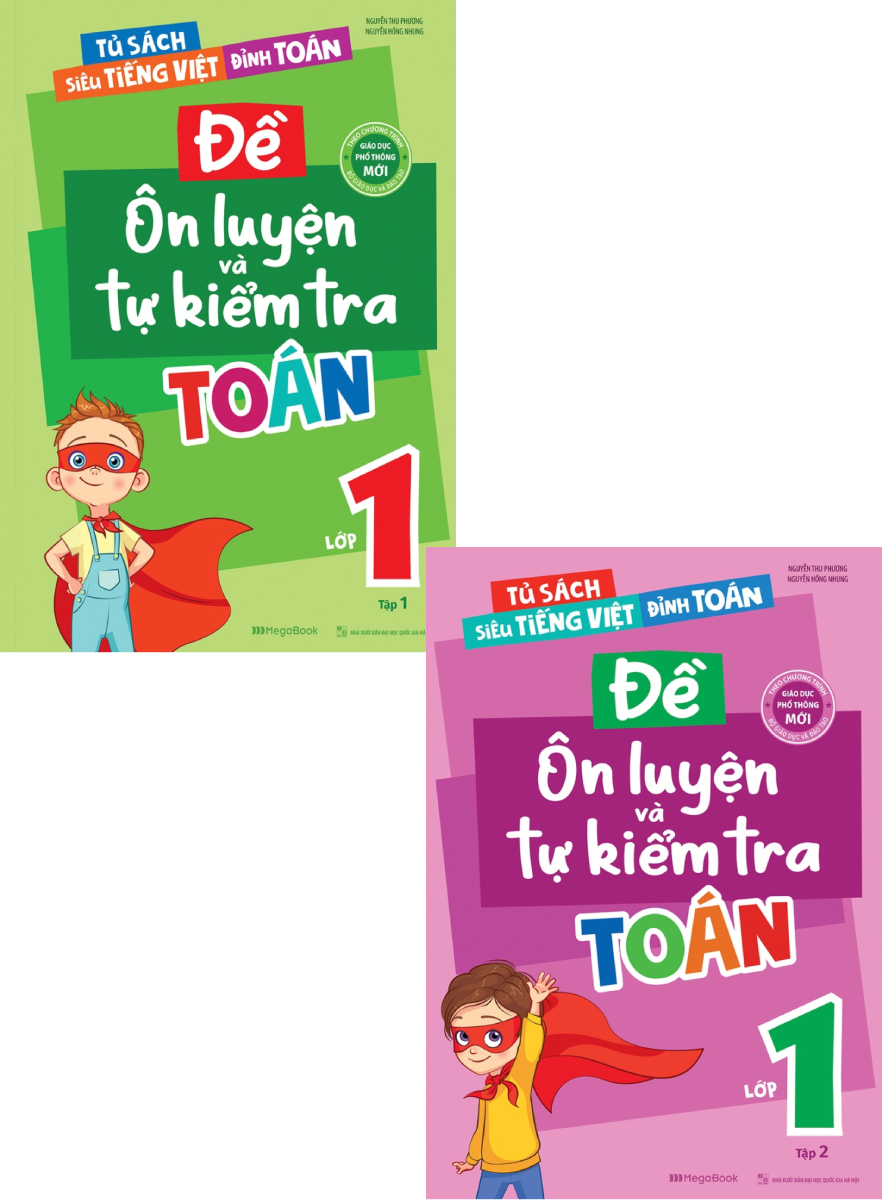Combo Đề Ôn Luyện Và Tự Kiểm Tra Toán Lớp 1   _MEGA