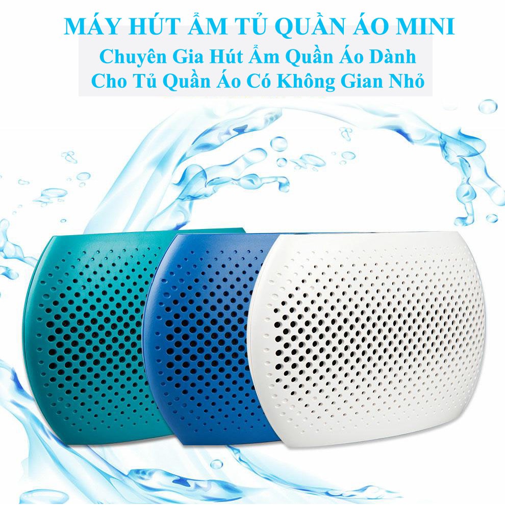 Máy hút ẩm mini máy hút ẩm không khí chống nồm, chống ẩm mốc dành cho tủ quần áo, tủ bếp, tủ trang sức - hàng chính hãng