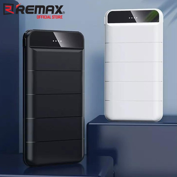 PIN SẠC DỰ PHÒNG REMAX 10.000mAh RPP-139 , CÓ LED HIỂN THỊ PIN , NHỎ GỌN (Màu Ngẫu Nhiên) – Hàng Chính Hãng