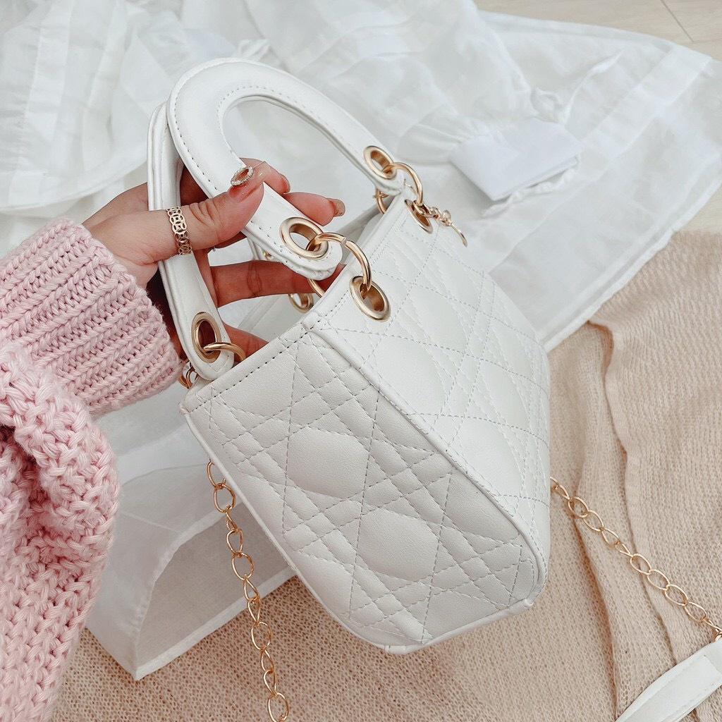 Túi xách đeo chéo nữ giá rẻ đẹp đi chơi phong cách thời trang hàn quốc dễ thương cute DC513