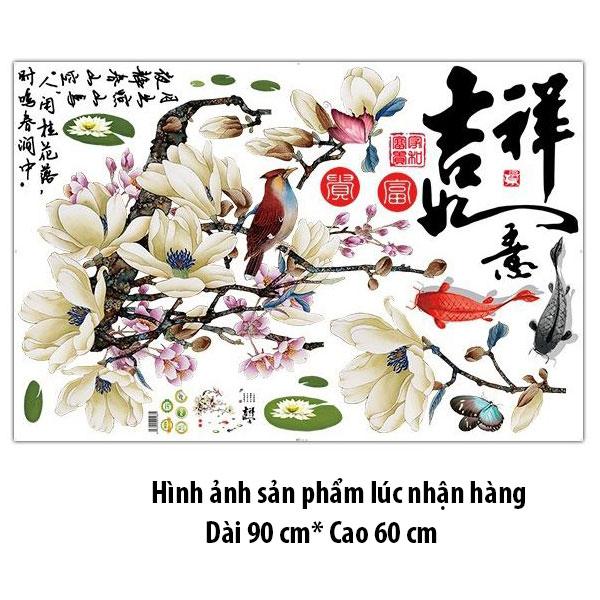 Decal dán tường hoa sứ XL8231