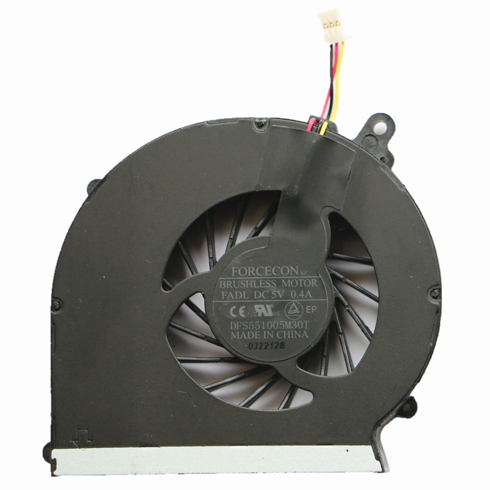 New Original Cooling Fan For HP 2000-416DX 2000-428DX 2000-417NR 2000-420CA 2000-425NR Cpu Cooling FAN DFS551005M30T FADL