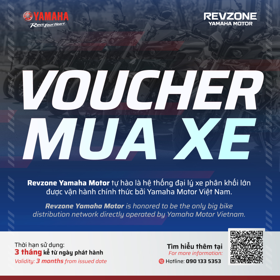 Mua Phiếu mua xe Revzone Yamaha Motor rẻ nhất, uy tín, chất lượng nhất