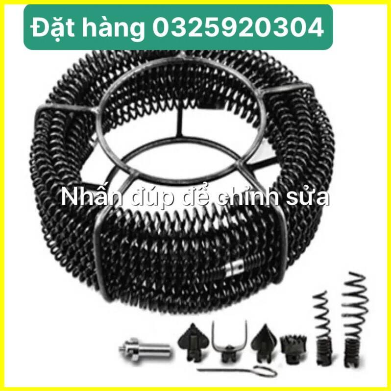 Dây thông cống dùng cho máy khoan