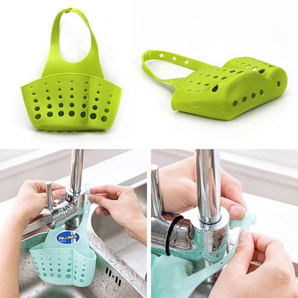 Bộ 2 Giỏ Nhựa Treo Đồ Bồn Rửa Chén - Màu ngẫu nhiên Milliken NL-3131