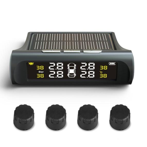 Bộ cảm biến áp suất lốp TPMS 4 đầu cảm biến chuyên dụng, MÀN HÌNH LCD,CHỐNG NƯỚC.