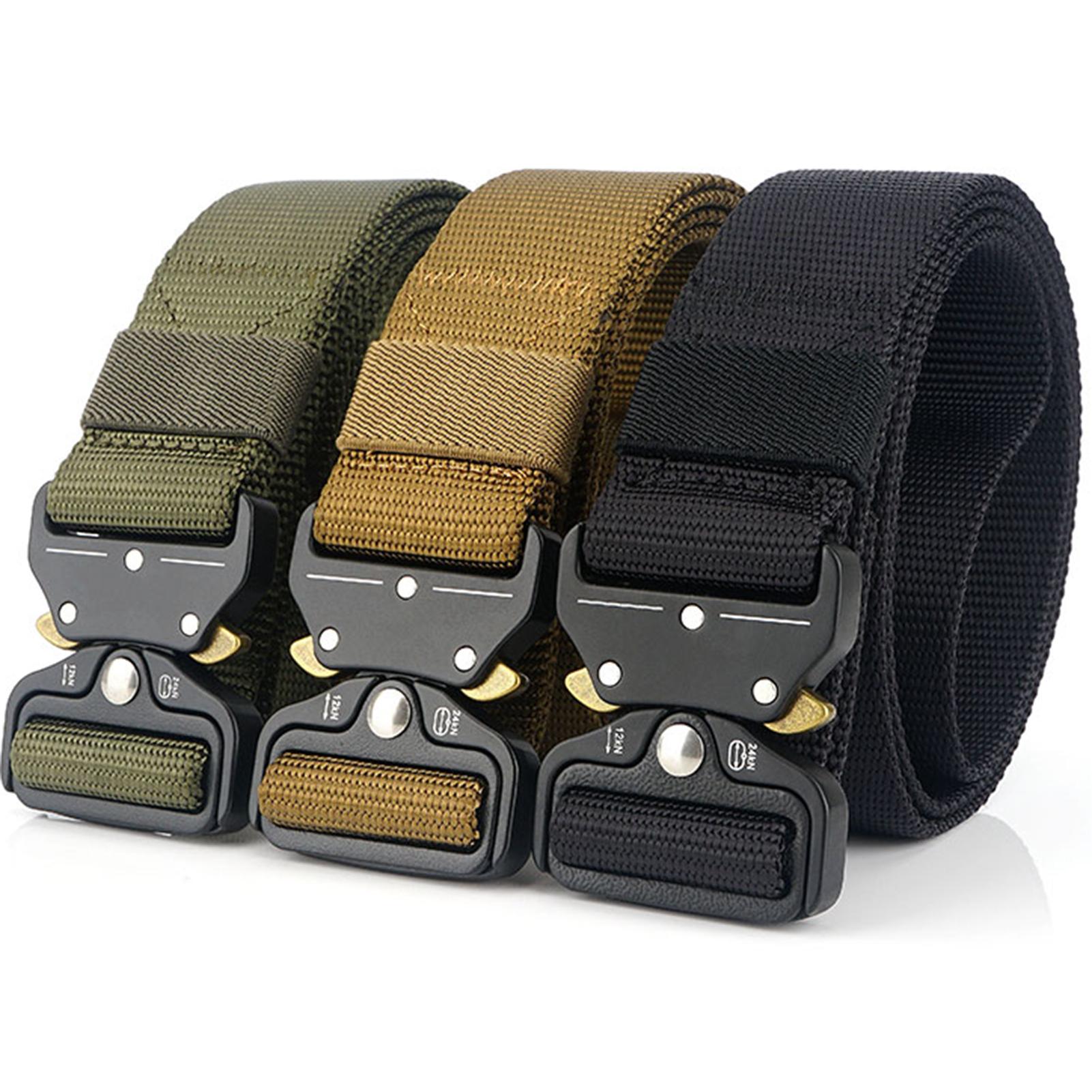 Thắt lưng vải lưới canvas dành cho nam giới