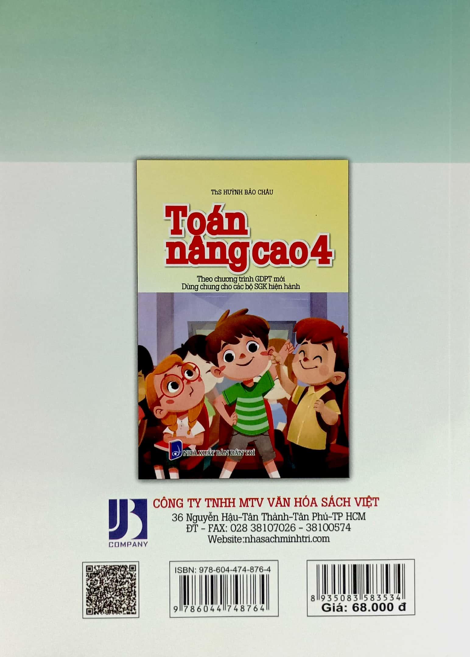 Tuyển Tập Các Bài Toán Hay Và Khó 4 (Theo Chương Trình Giáo Dục Phổ Thông Mới)