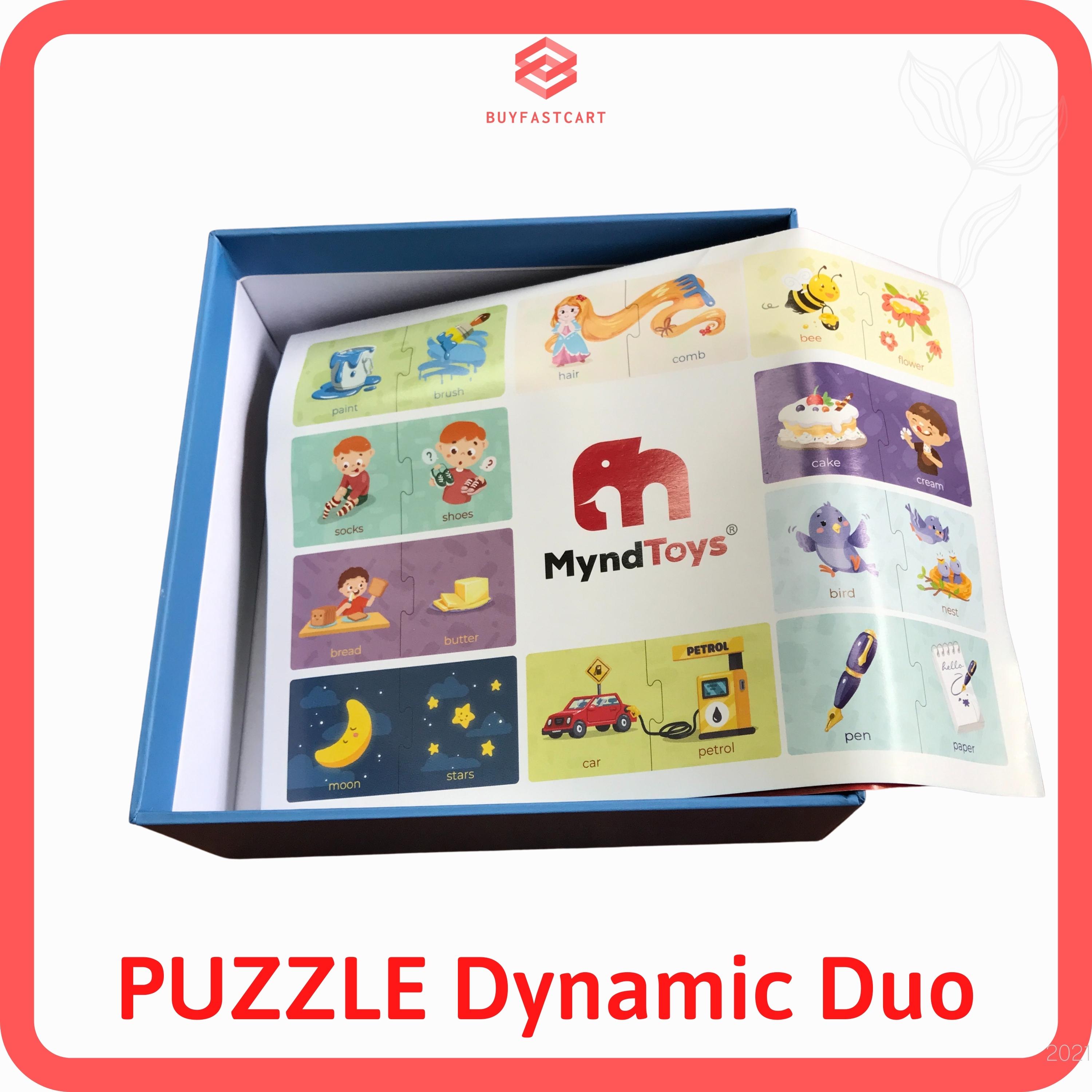 Đồ chơi xếp hình MyndToys My First Puzzle – Dynamic Duo