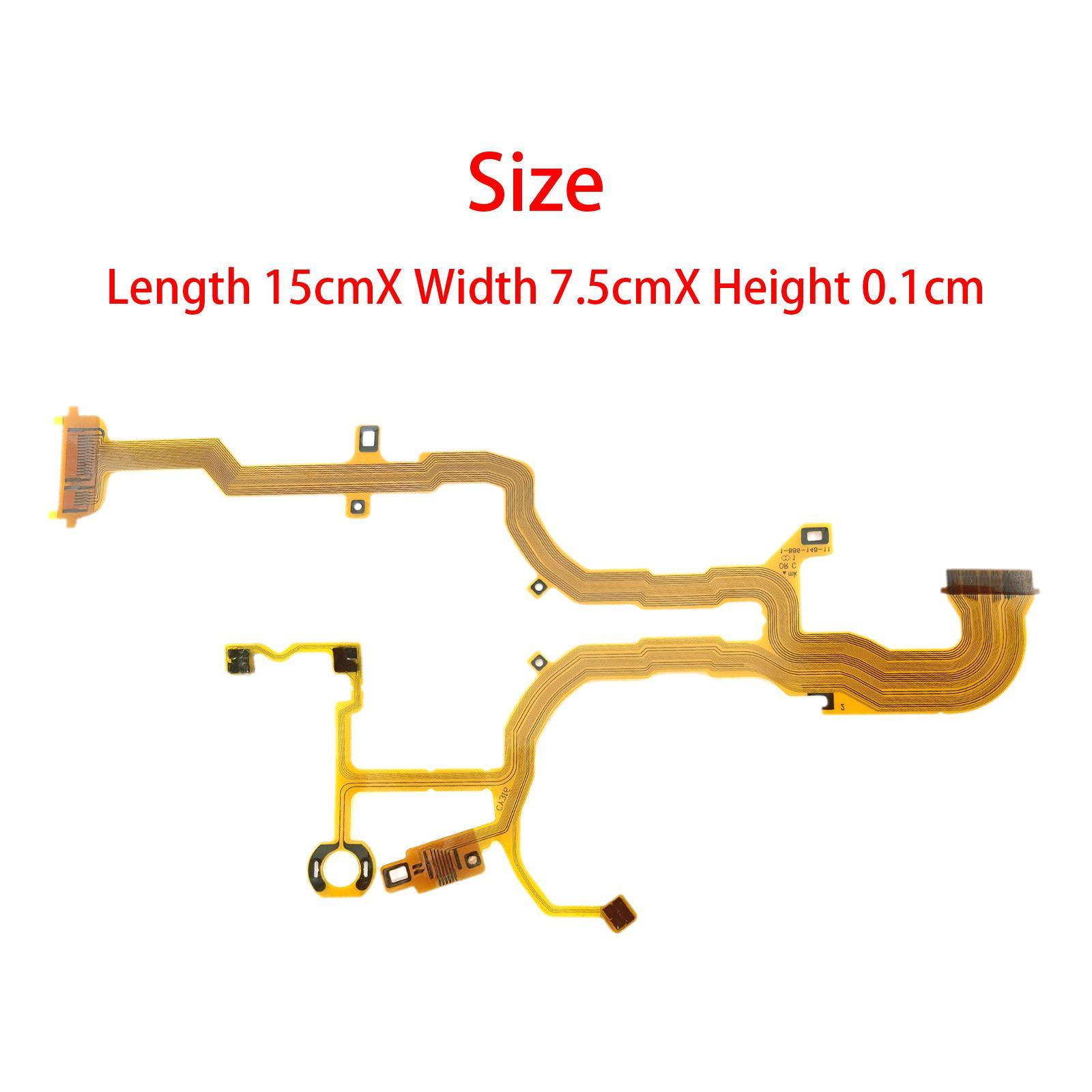 Durable Lens Back Main  Cable, Fpc, Yellow, High performance Camera  Cable for Dsc RX100, RX100II M2, Replacement Unit