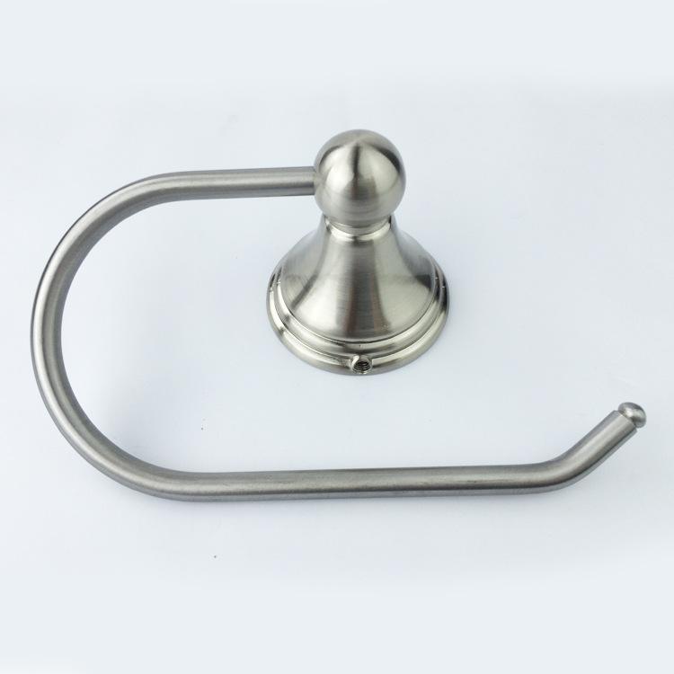 Phòng tắm bằng thép không gỉ người giữ giấy vệ sinh cột, Niken chải Niken