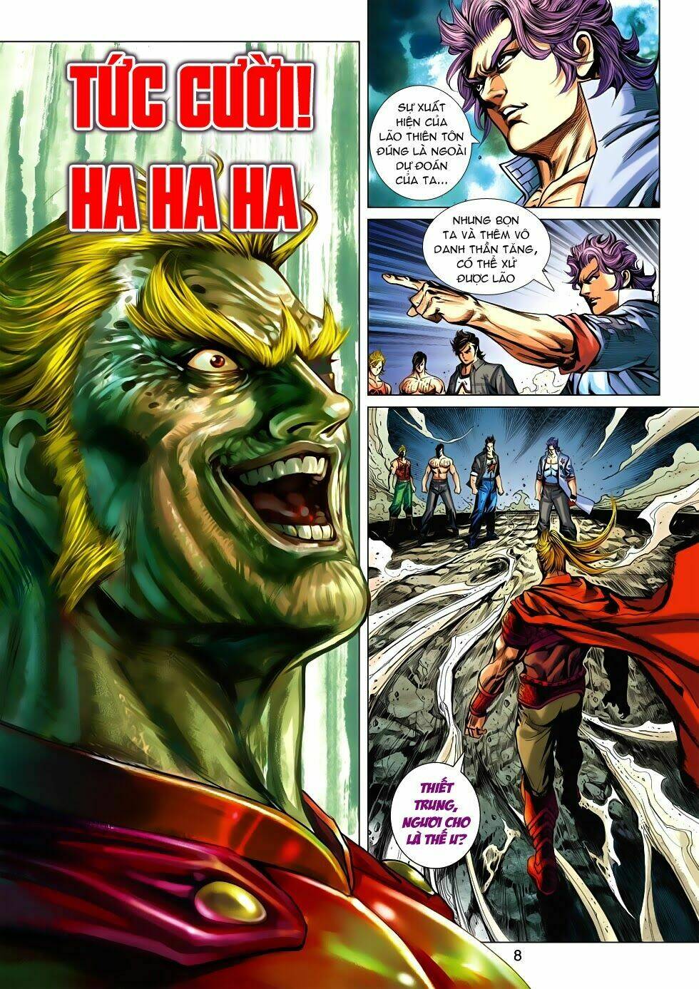 tân tác long hổ môn chapter 560 8