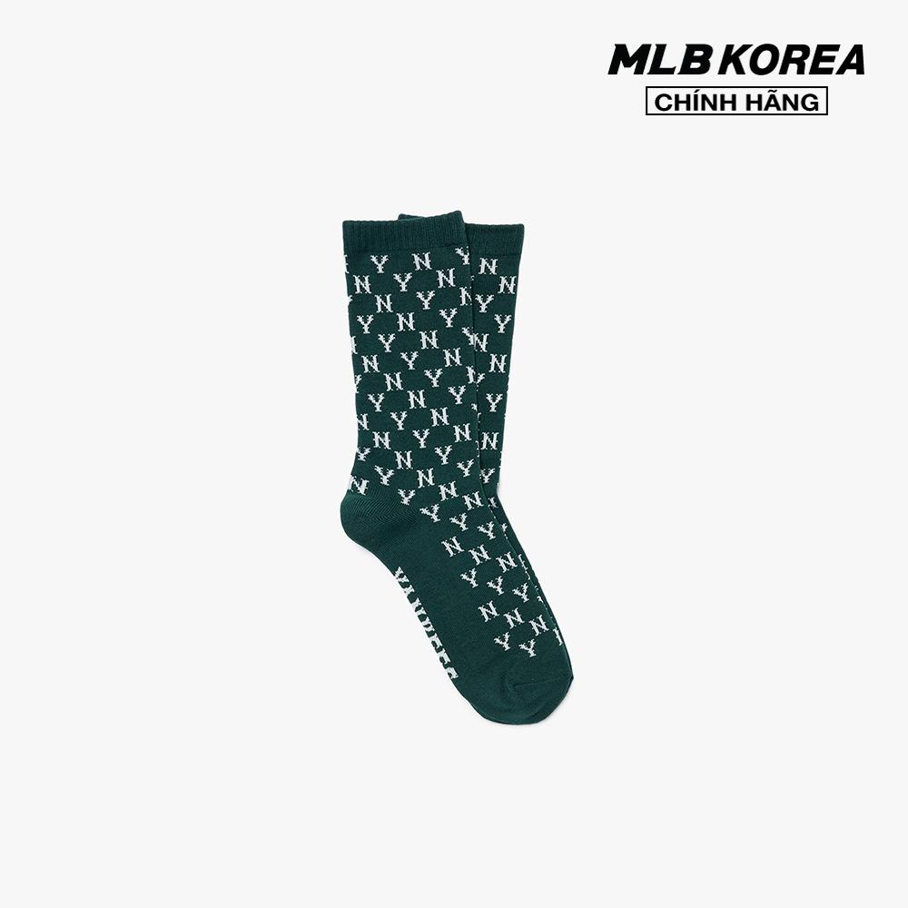 MLB - Vớ cổ cao unisex Basic Medium Logo 3ASOM032N-50WHS