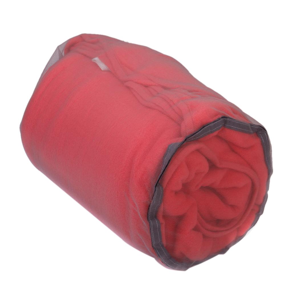 2 Pieces Mesh Drawstring Bag Mesh Stuff Sack for Camping Outdoor Sports S+XL