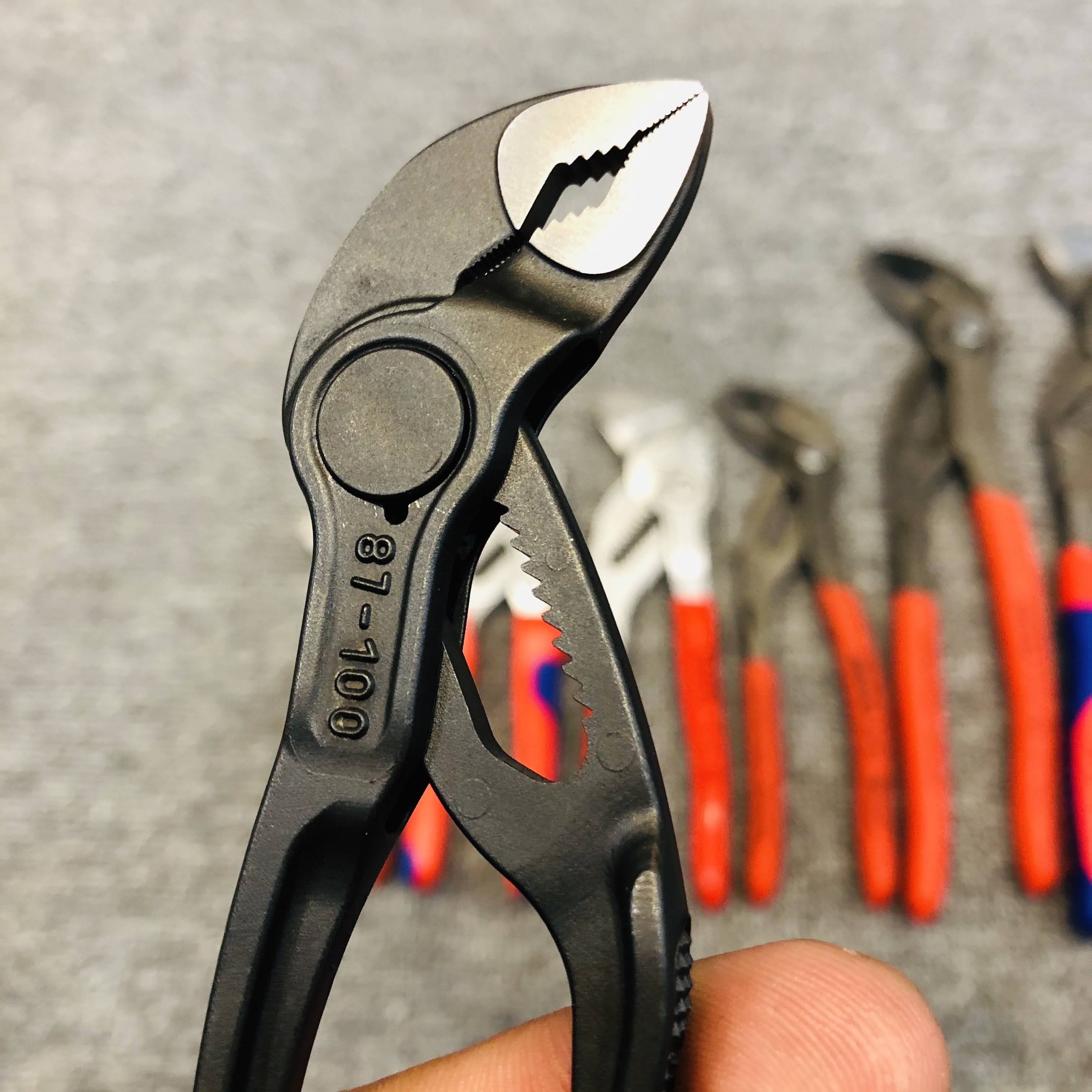 Kìm Knipex CobraXS 100mm - mở đến Ø28 mm - Hàng Chính Hãng 100% từ Đức