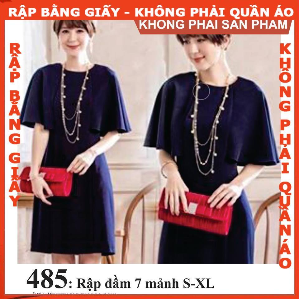 Rập giấy mã 485 (BẢN VẼ) rập đầm