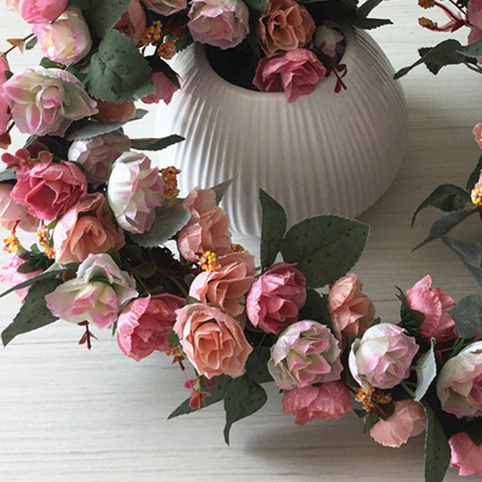 Wreath Artificial Front Door Garland for Party Ornaments