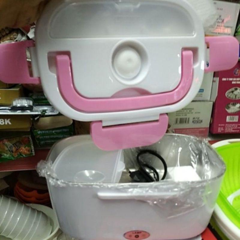 Hộp cơm cắm điện giữ nhiệt ruột inox