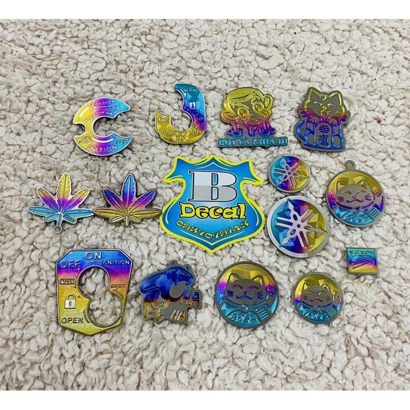 Sticker logo titan siêu rẻ đẹp