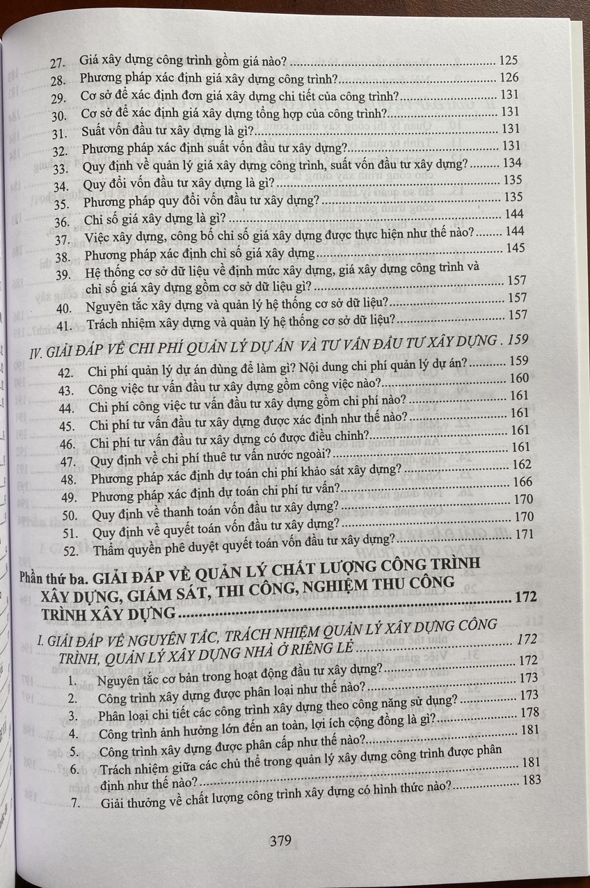 Giải Đáp Những Vướng Măc Trong Công Tác Quản Lý Dự Án Và Chi Phí Đầu Tư Xây Dựng Công Trình Dành Cho Chỉ Huy Trưởng, Thiết Kế, Thi Công, Nghiệm Thu Xây Dựng Công Trình