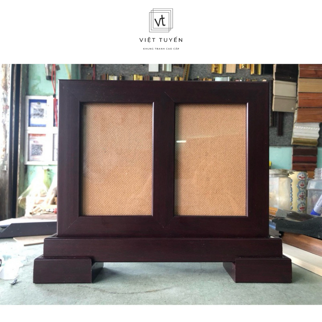 Khung đế thờ đôi hiện đại nhiều kích thước Việt Tuyến - chất liệu nhựa composite
