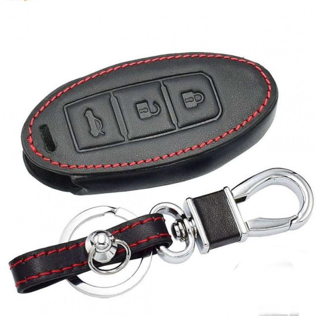 Bao Da Chìa Khóa Dành Cho Xe Nissan Navara, Xtrail, Teana, Terra, Sunny Logo 3D