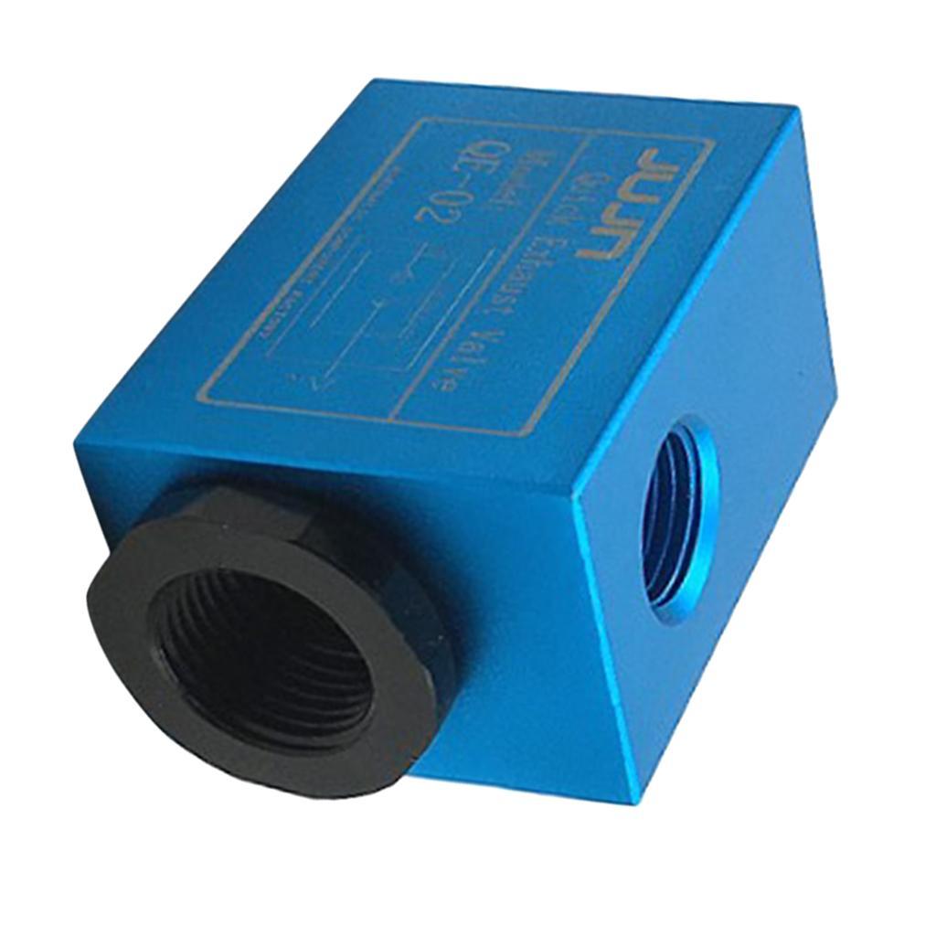 Air Quick Exhaust Control Valve w/Large Ventilation Easy to Install for Air System Control & Movement of Cylinder